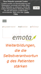 Mobile Screenshot of emota.de